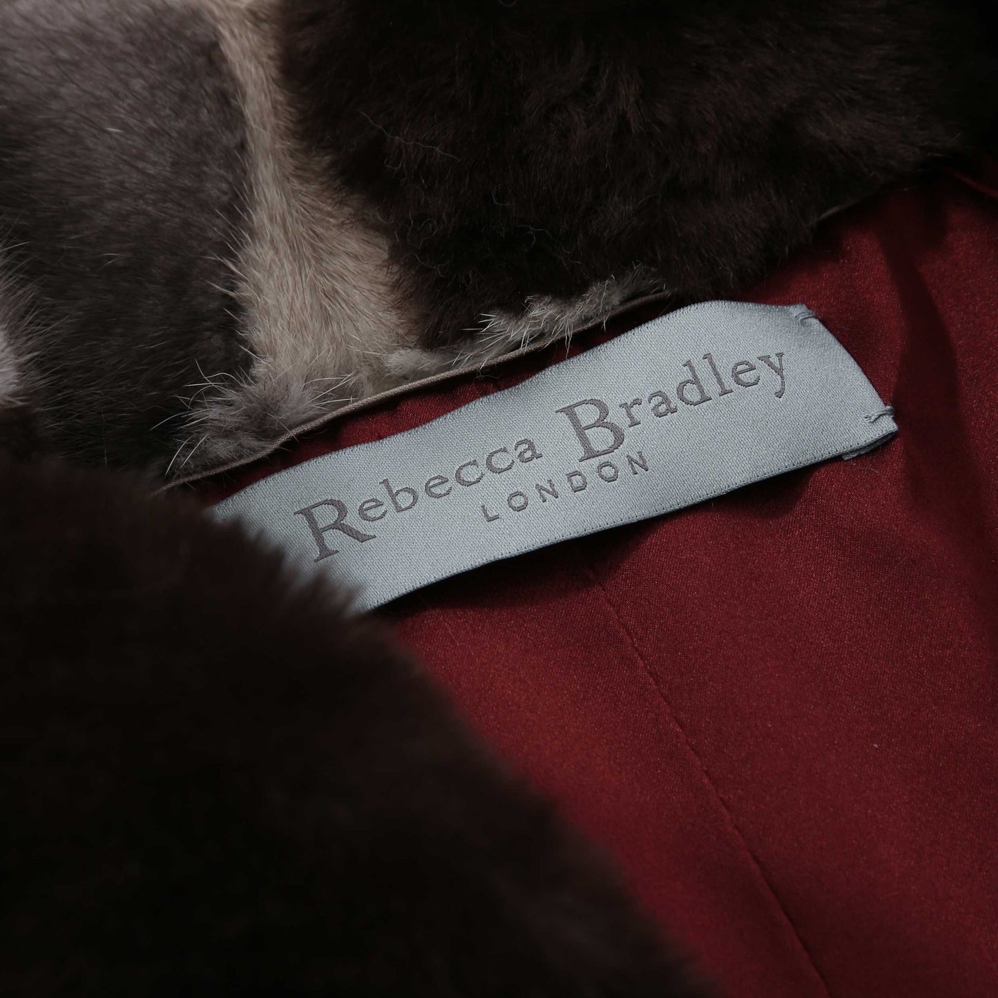 Short Brown Lamb and fur Jacket