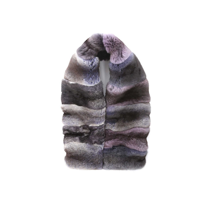 Amethyst Chinchilla scarf