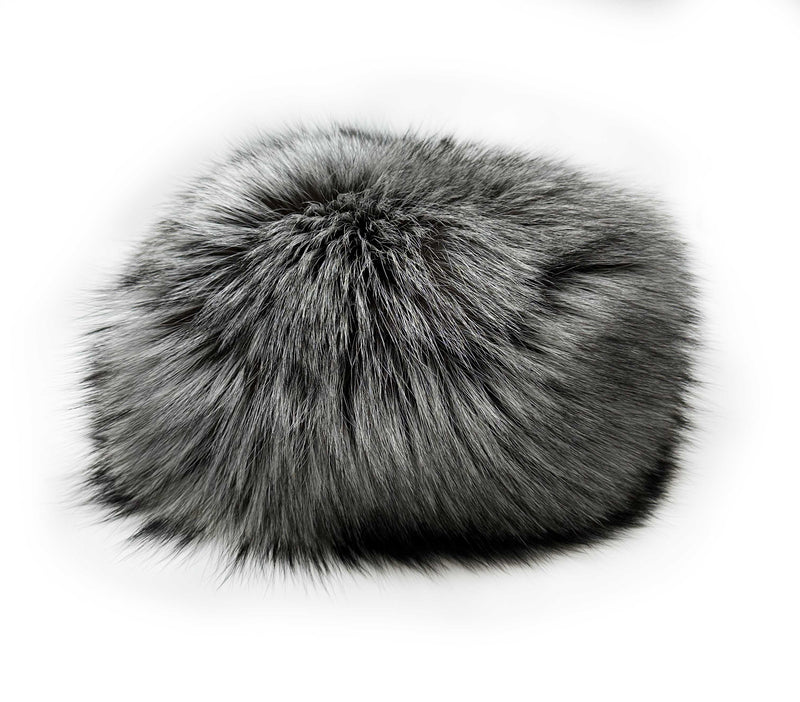 Silver fox hat