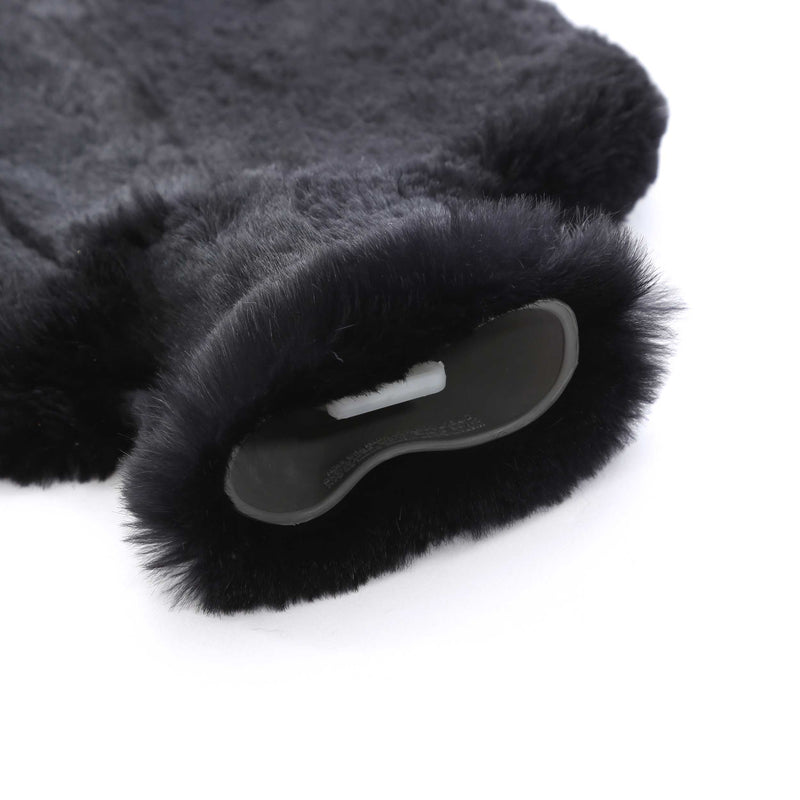 Black Hot Water Bottle